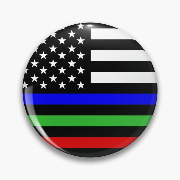 Item preview, usa black blue red green thin line designed and sold by tony4urban.