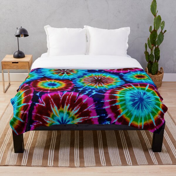 Tie Dye Throw Blanket