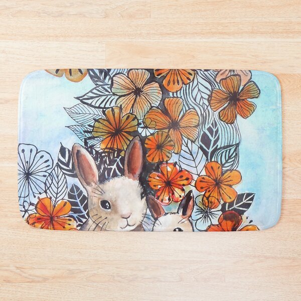 Item preview, Flower power bunnies designed and sold by StudioKaufmann.