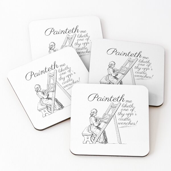 Item preview, Painteth me liketh one of thy upp'r castle wenches! designed and sold by AngielskiSzept.