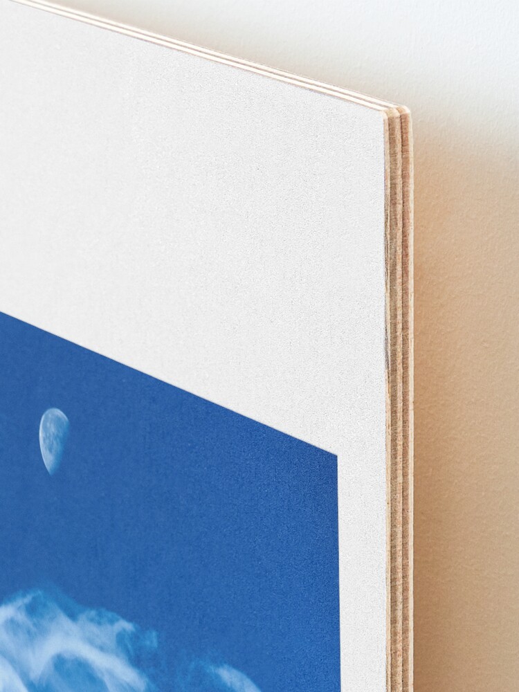 Alternate view of Moonship Over Boulder Colorado Mounted Print