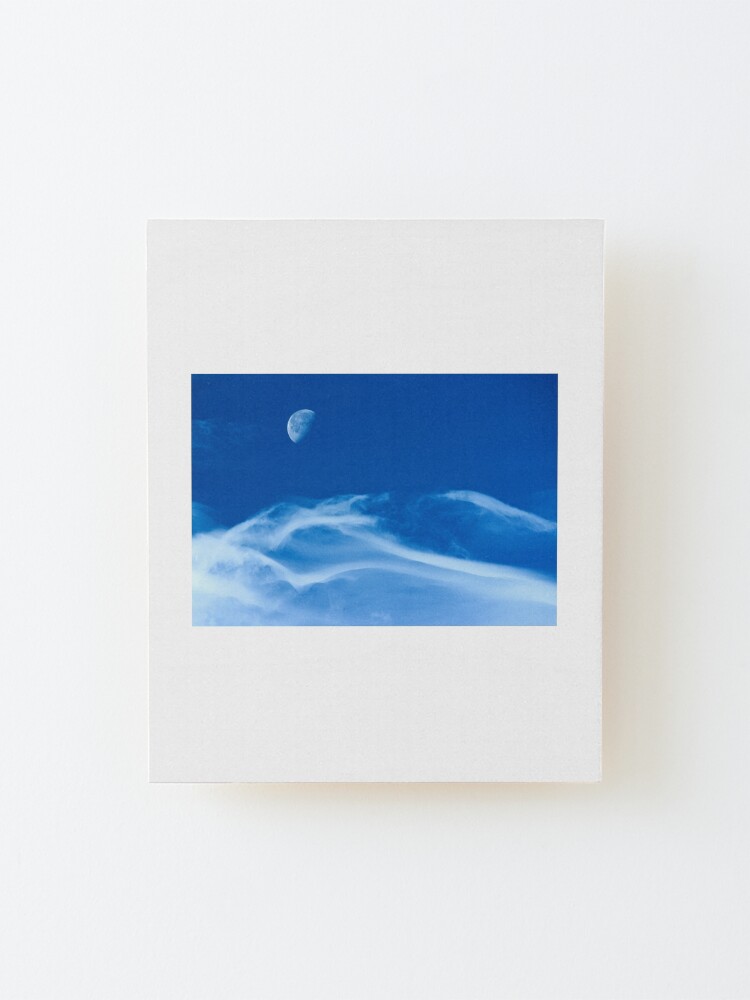 Alternate view of Moonship Over Boulder Colorado Mounted Print