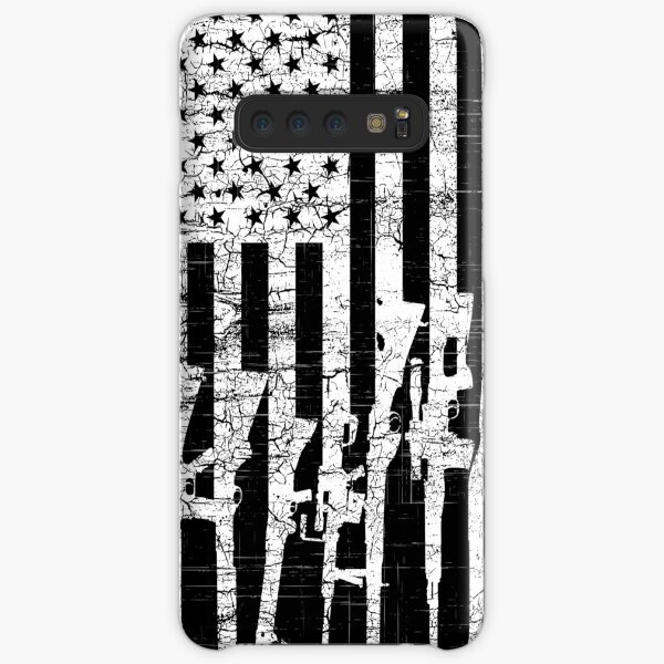 USA Gun Rifles Flag, American Patriotic 2A 2nd Amendment, Weapon, Guns Firearm Loving Design Art Gift Men Women Samsung Galaxy Snap Case