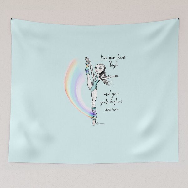 Item preview, Keep your head high and your goals higher!  designed and sold by Ballet Papier.