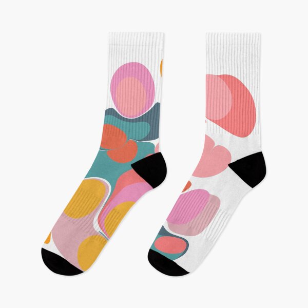 Item preview, Colorful Playful Abstract Shapes Artwork designed and sold by JuneJournal.