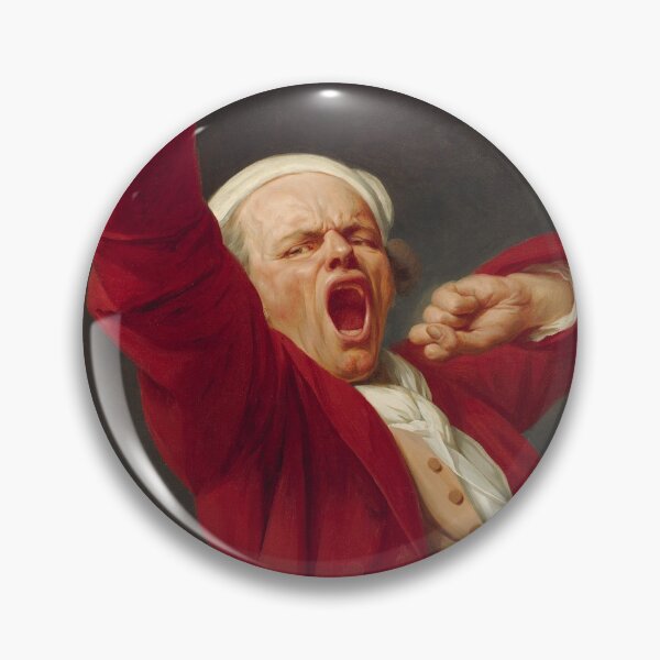 Item preview, Joseph Ducreux - Self-Portrait, Yawning designed and sold by ArtExpression.