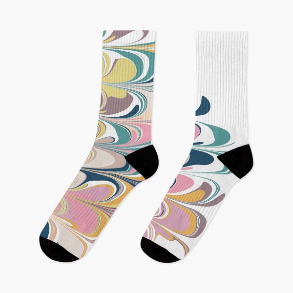Item preview, Pretty Marbled Abstract Design in Bright Pastel Colors designed and sold by JuneJournal.