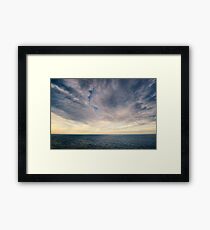 High Seas Framed Print