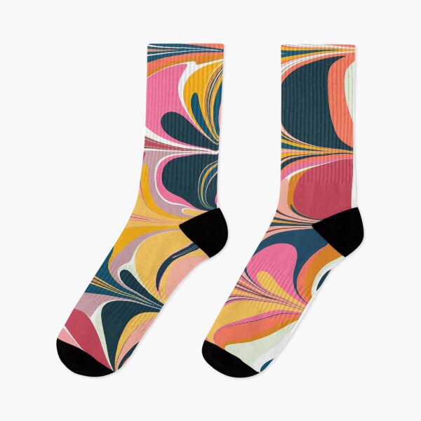 Item preview, Abstract Marbled Design in Bright and Bold Colors designed and sold by JuneJournal.