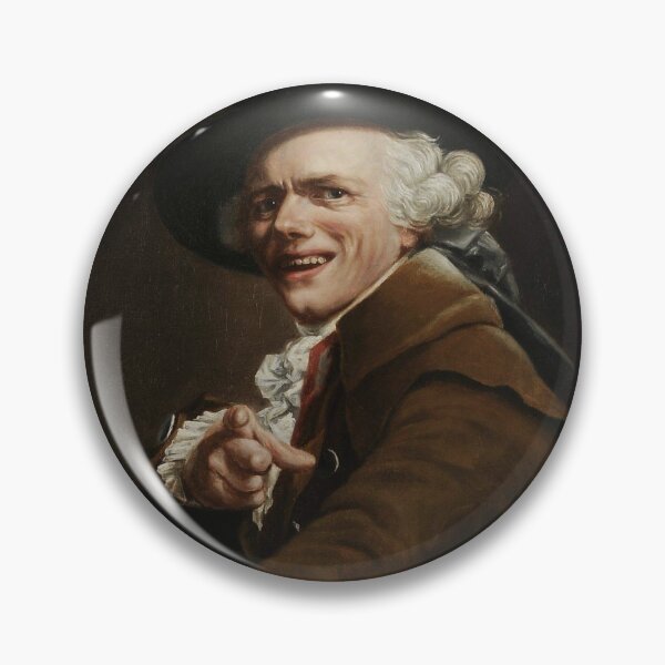 Item preview, Joseph Ducreux - Self-portrait of the artist in the guise of a mocker designed and sold by ArtExpression.