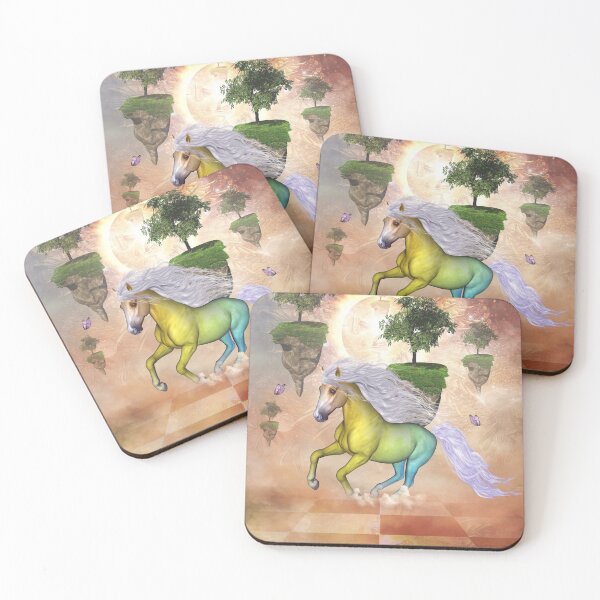 Item preview, Wonderful fantasy horse in soft colors designed and sold by nicky2342.