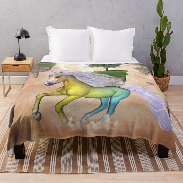 Item preview, Wonderful fantasy horse in soft colors designed and sold by nicky2342.