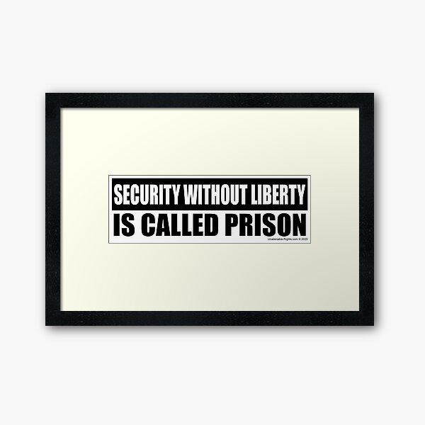 Lockdown Framed Art Print