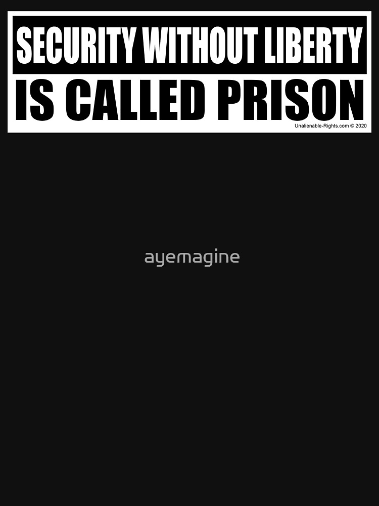 Thumbnail 7 of 7, Classic T-Shirt, Lockdown designed and sold by ayemagine.