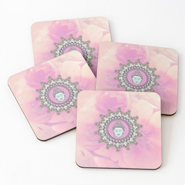 Item preview, Beautiful buddha on colorful mandala designed and sold by nicky2342.