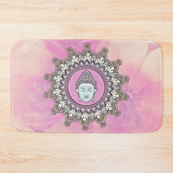 Item preview, Beautiful buddha on colorful mandala designed and sold by nicky2342.