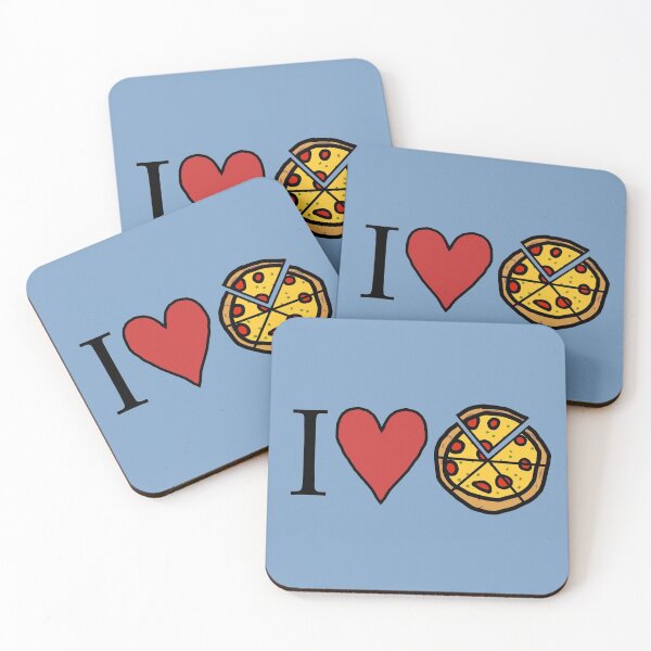 Item preview, Food I Love Sliced Pizza designed and sold by ellenhenry.