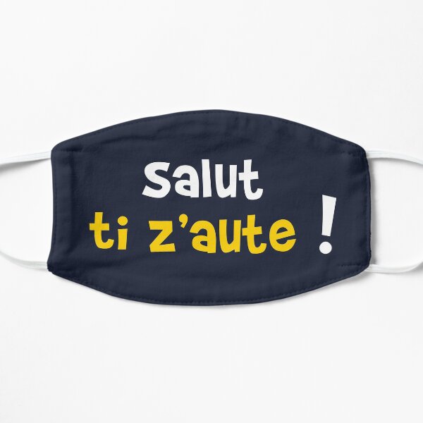 Salut ti z'aute ! Masque sans plis