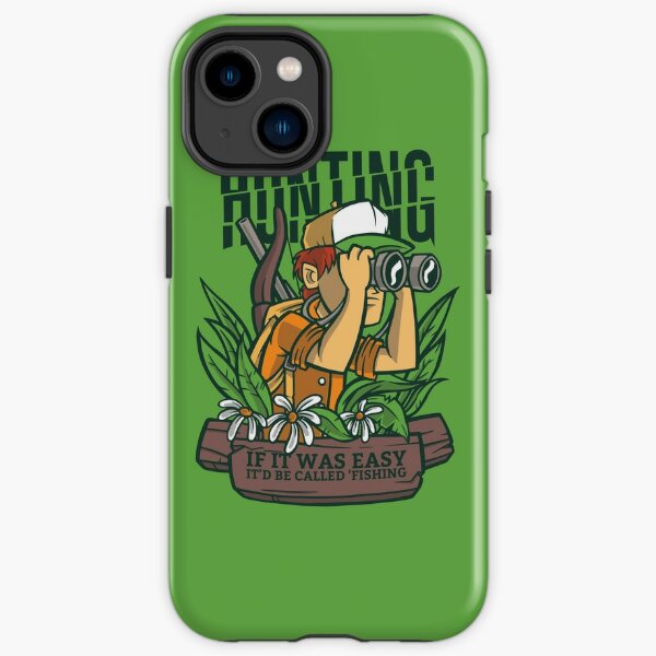 HUNTING CARTOON QUOTE iPhone Case for Sale by iBruster