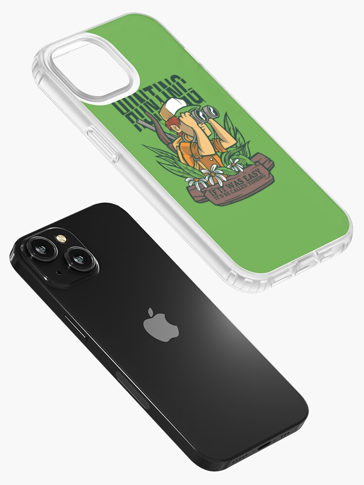 HUNTING CARTOON QUOTE iPhone Case for Sale by iBruster