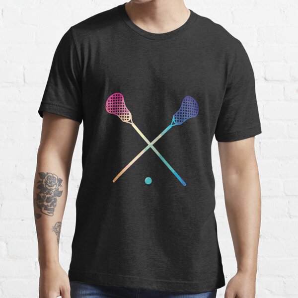 Item preview, Geometric Lacrosse Shape Low Poly Lacrosse Gift designed and sold by Best Tees.