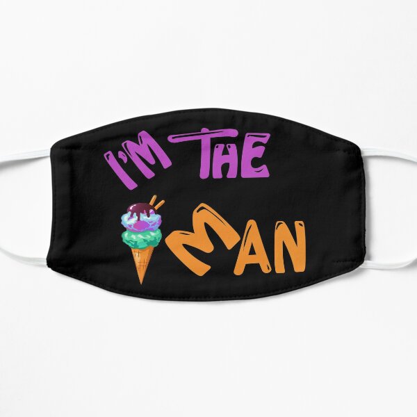 Ice Cream Man Face Masks Redbubble