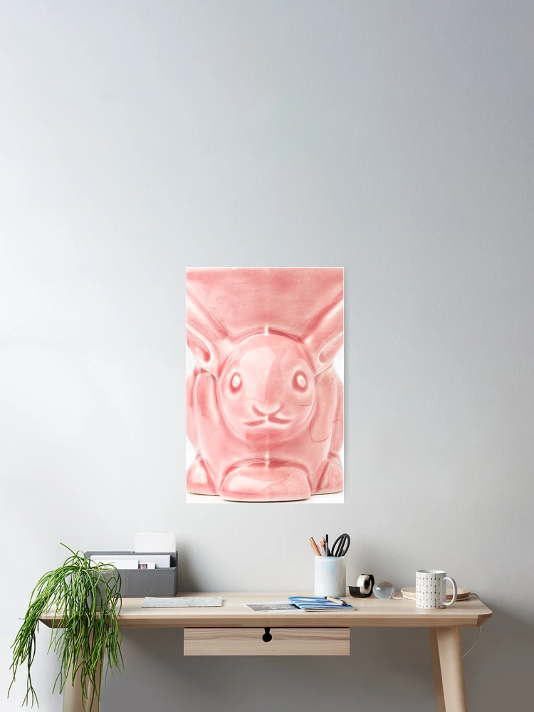Thumbnail 2 of 3, Poster, Pink Rabbit designed and sold by Dave Hare Photography.