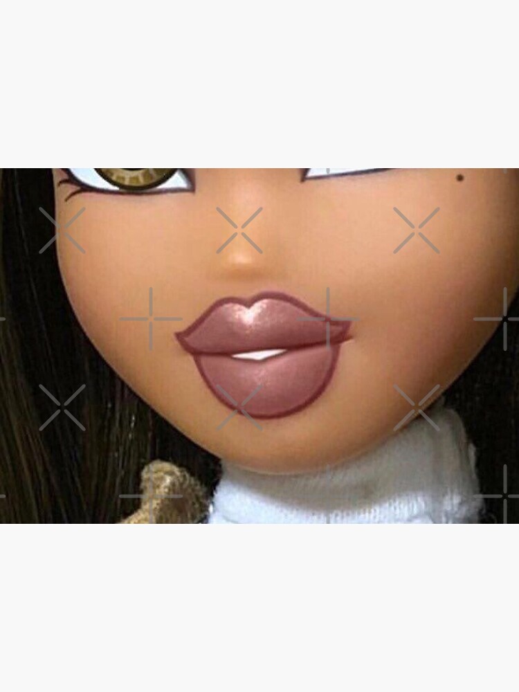 bratz cloe red lips