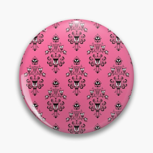 Item preview, Haunted Mansion Wallpaper Imagination Pink designed and sold by FandomTrading.