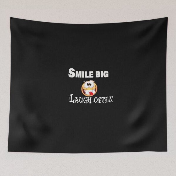 Item preview, Smile big and Laugh often designed and sold by Abohili.