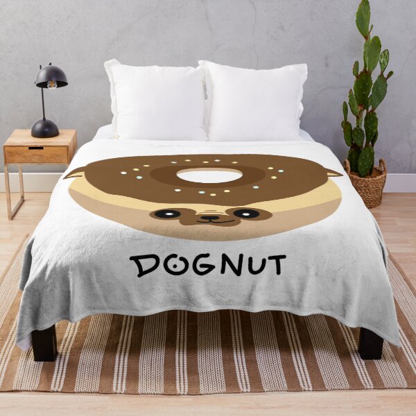 Item preview, Pug dog donut designed and sold by spontania.