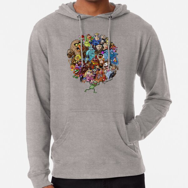 Muppets World of Friendship Lightweight Hoodie