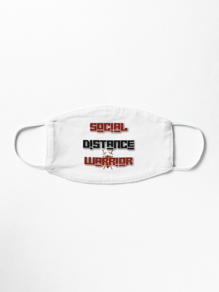 Alternate view of Social Distance Warrior Mask