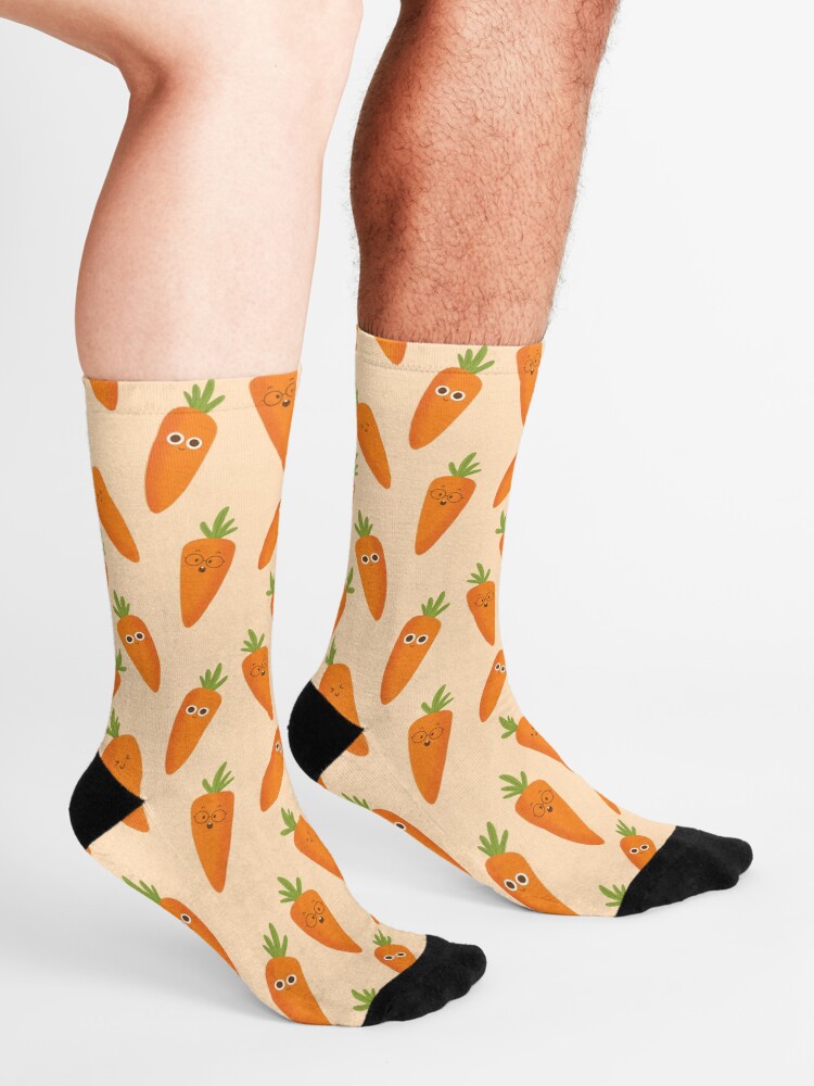 Alternate view of Happy Carrots Socks