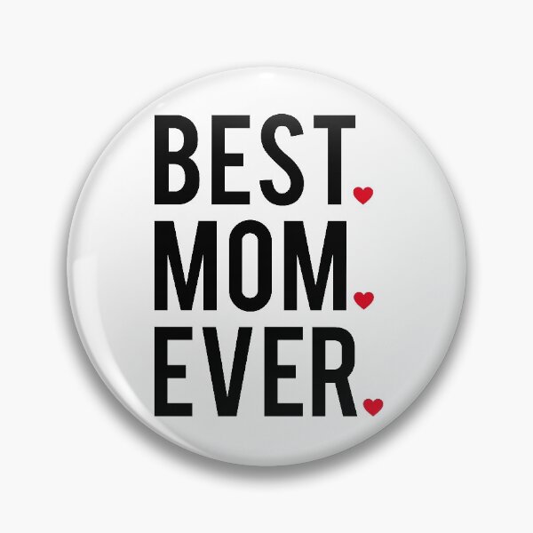 Item preview, Best mom ever, word art, text design with red hearts  designed and sold by beakraus.