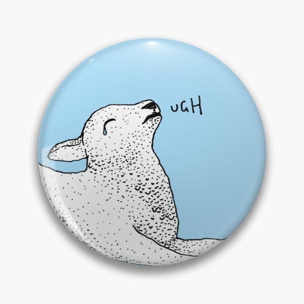 Item preview, Exasperated Lamb designed and sold by Martina Scott.