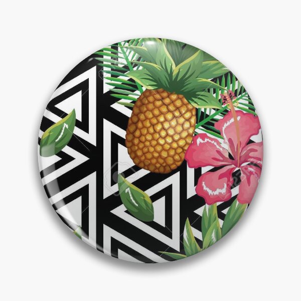Item preview, Floral Pineapple Art designed and sold by TheNightLife.