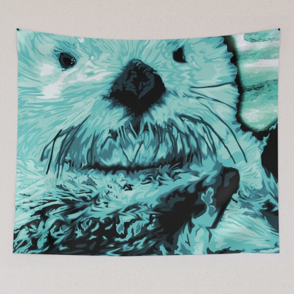 Item preview, Sea Otter Art designed and sold by Jennifer Stedman.