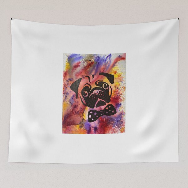 Item preview, The Smart Pug designed and sold by KateLHArt.