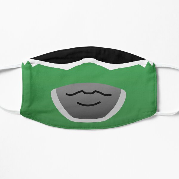 Hero Helmet Green Mask Mascarilla plana
