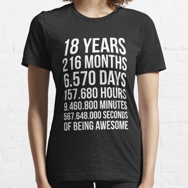 18th-birthday-t-shirts-redbubble