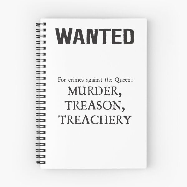 Item preview, Murder Treason Treachery! designed and sold by Anarchysmaster.