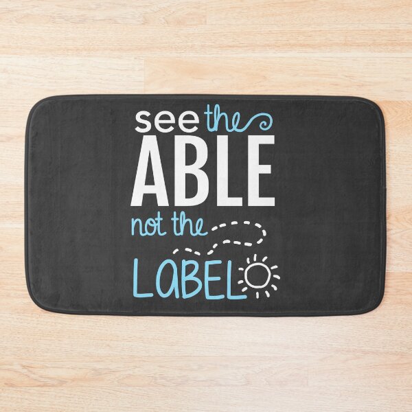 Item preview, See the Able Not the Label: Autism Awareness designed and sold by BootsBoots.