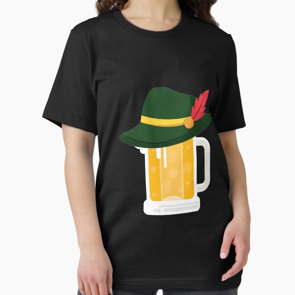 Item preview, Beer With German Alpine Hat Funny Oktoberfest 2018 T Shirt designed and sold by Best Tees.
