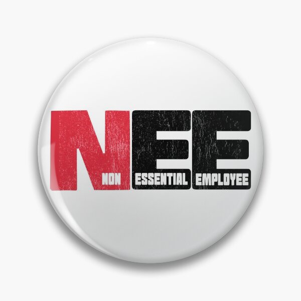 Item preview, Non Essential Employee designed and sold by NerdySherds.