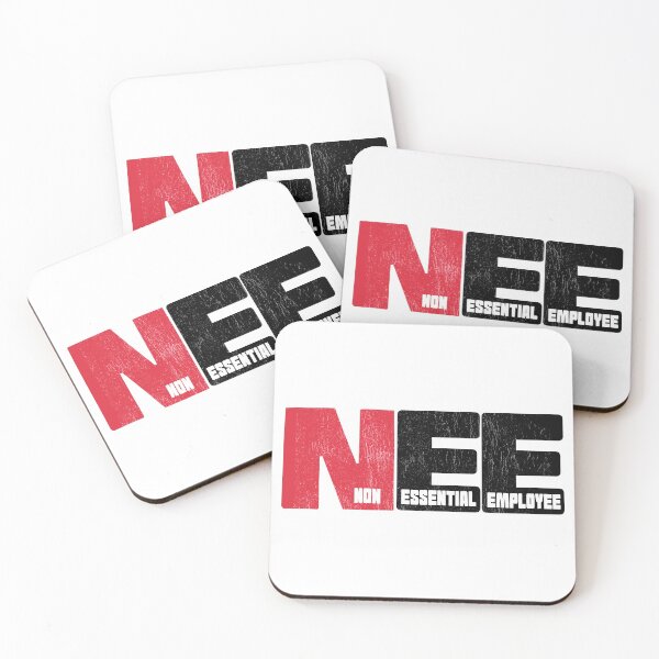 Item preview, Non Essential Employee designed and sold by NerdySherds.