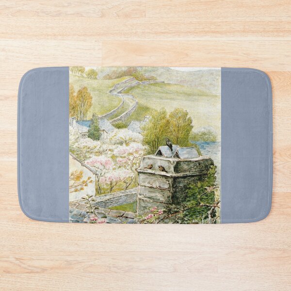 Item preview, Bird's Eye View From Hill Top Farm - Beatrix Potter designed and sold by forgottenbeauty.