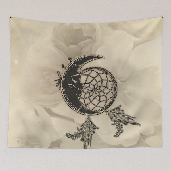 Item preview, Dreamcatcher with moon designed and sold by nicky2342.