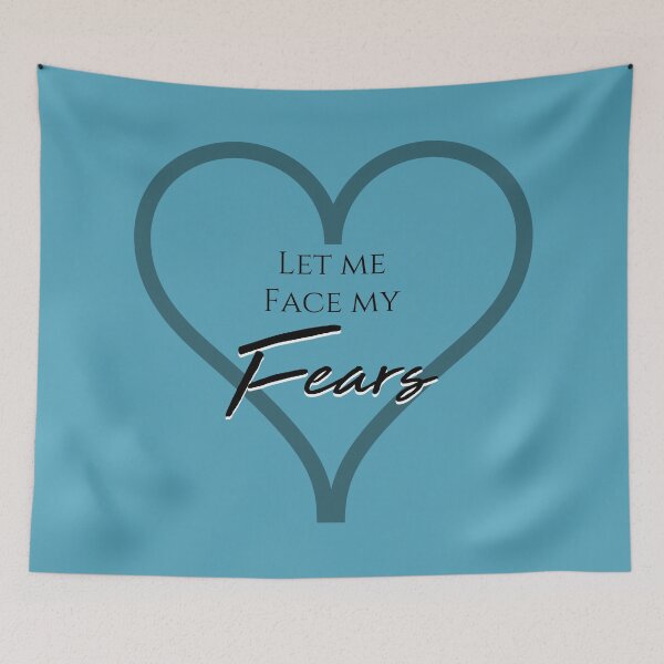 Item preview, Let Me Face My Fears - Kingdom Hearts Inspired Quote designed and sold by Yannick Toney.