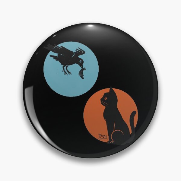 Item preview, Crow friend designed and sold by BATKEI ART.